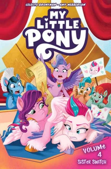 Book cover of My Little Pony, Vol. 4: Sister Switch