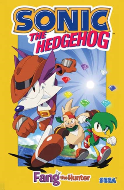 Book cover of Sonic the Hedgehog: Fang the Hunter