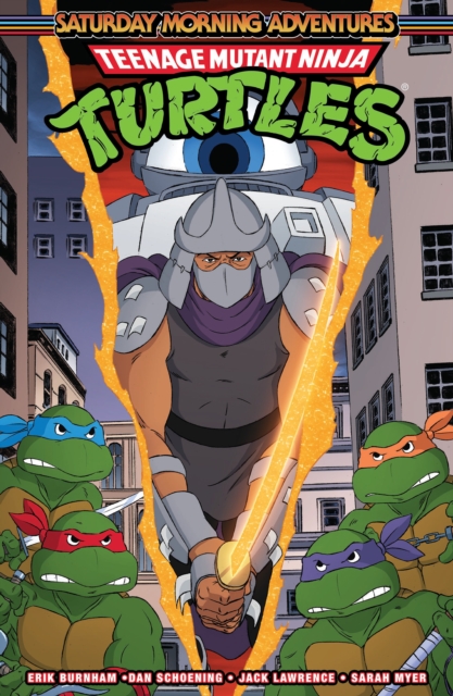 Book cover of Teenage Mutant Ninja Turtles: Saturday Morning Adventures, Vol. 4