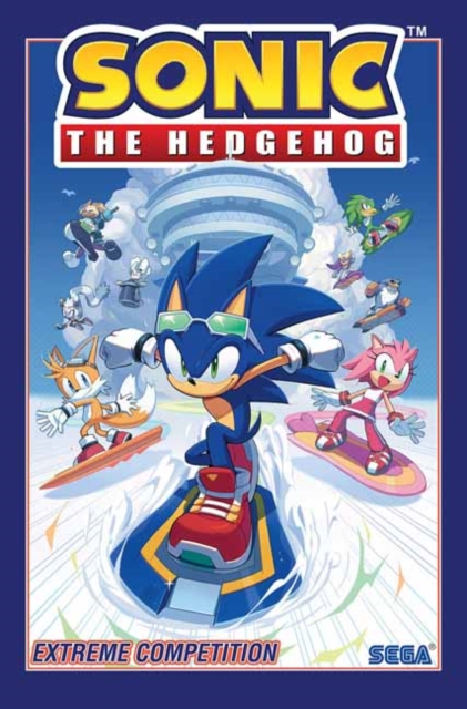 Book cover of Sonic the Hedgehog, Vol. 18: Extreme Competition