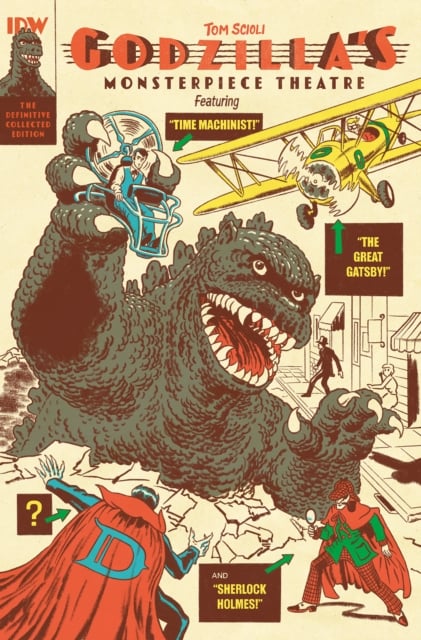 Book cover of Godzilla’s Monsterpiece Theatre