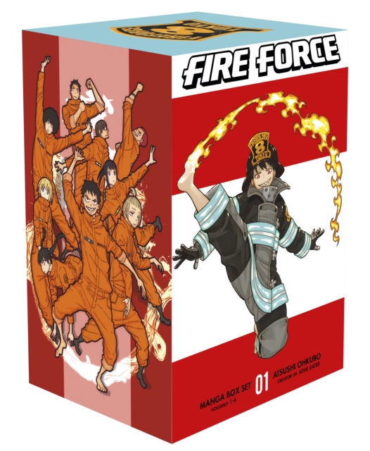 Book cover of Fire Force Manga Box Set 1 (Vol. 1-6)