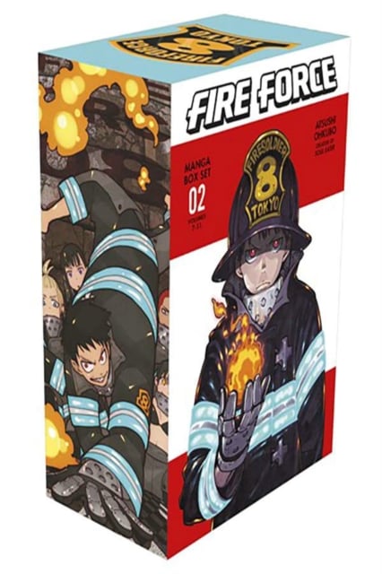 Book cover of Fire Force Manga Box Set 2 (Vol.7-11)