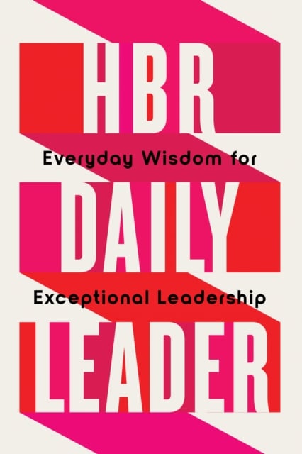 Book cover of HBR Daily Leader